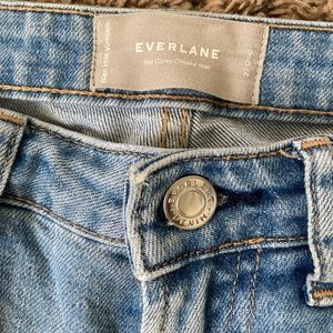 Everlane curvy crop denim